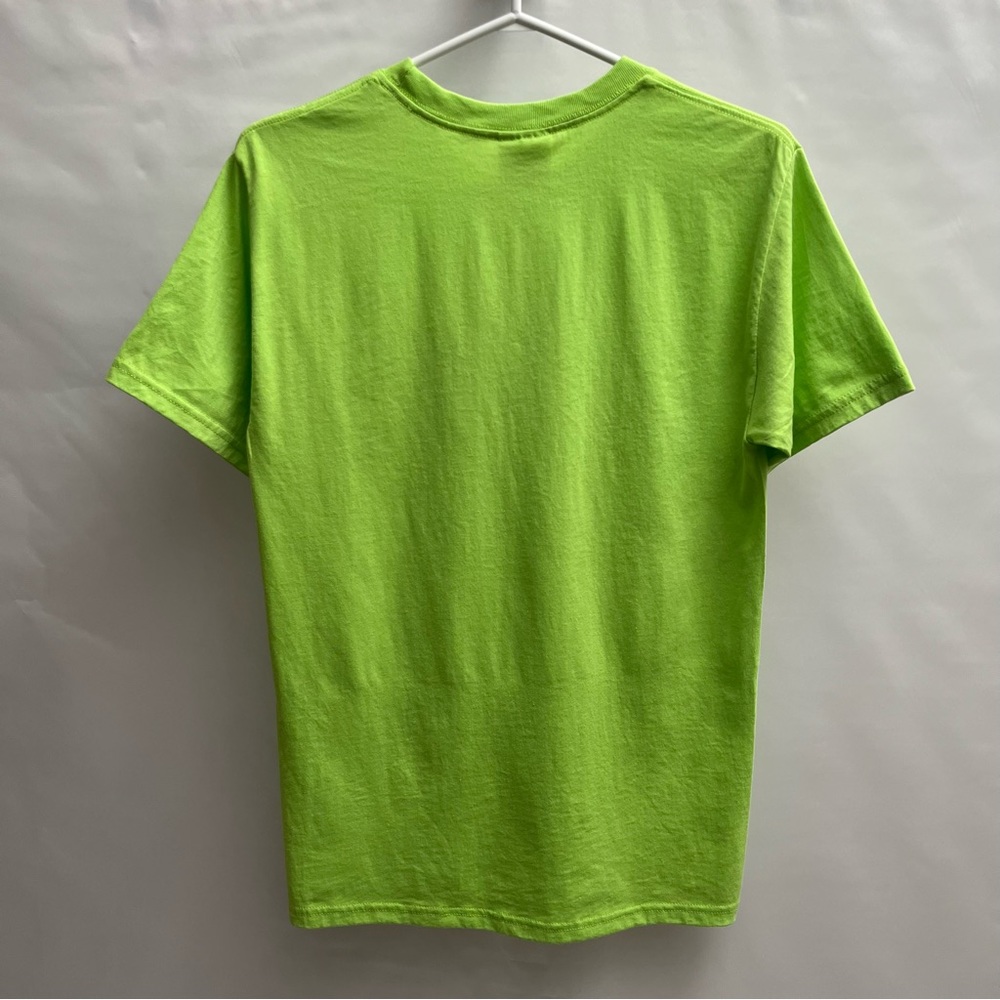 Vintage puffy 90's Florida T shirt sunshine state piranha - dolphins lime green - Picture 4 of 4